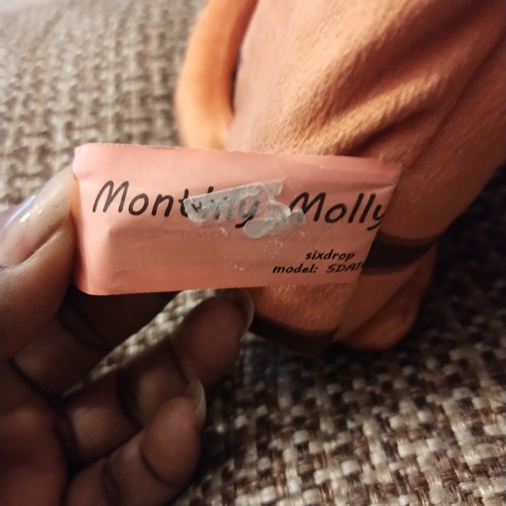 Monthly Molly Orange Tiger Plush Water Bottle ( Box Not Included) - Picture 6 of 11
